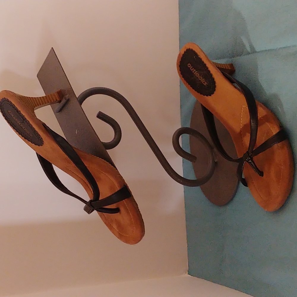 Outlooks women's Sandals 8 med black